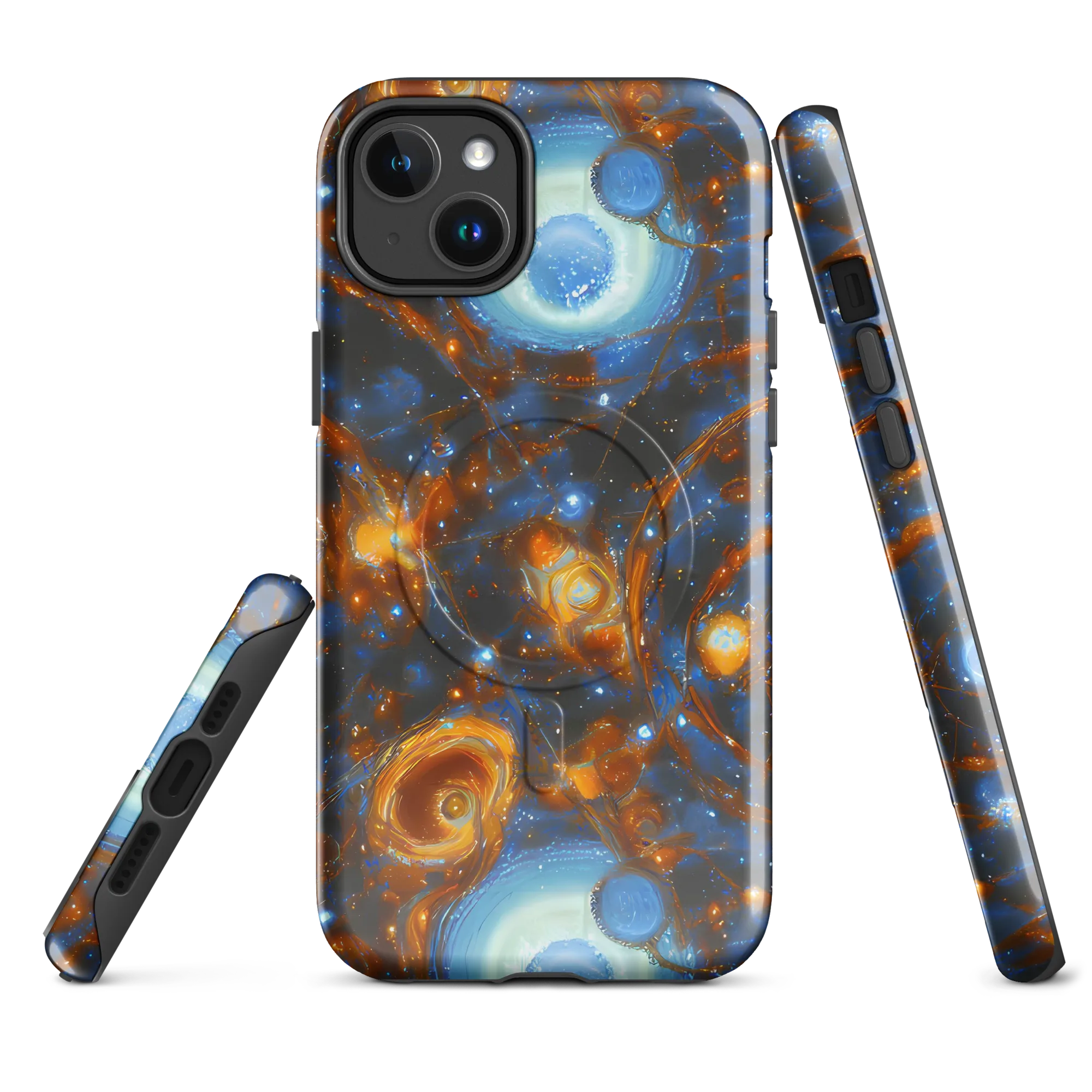 Azure Event Horizon on MagSafe Tough Case for iPhone® — Front