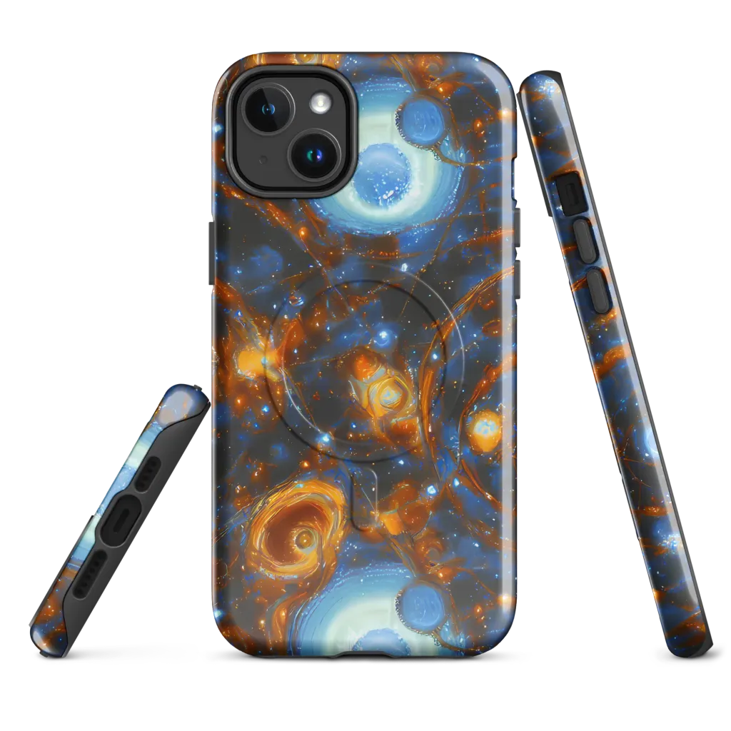 Azure Event Horizon on MagSafe Tough Case for iPhone® — Front