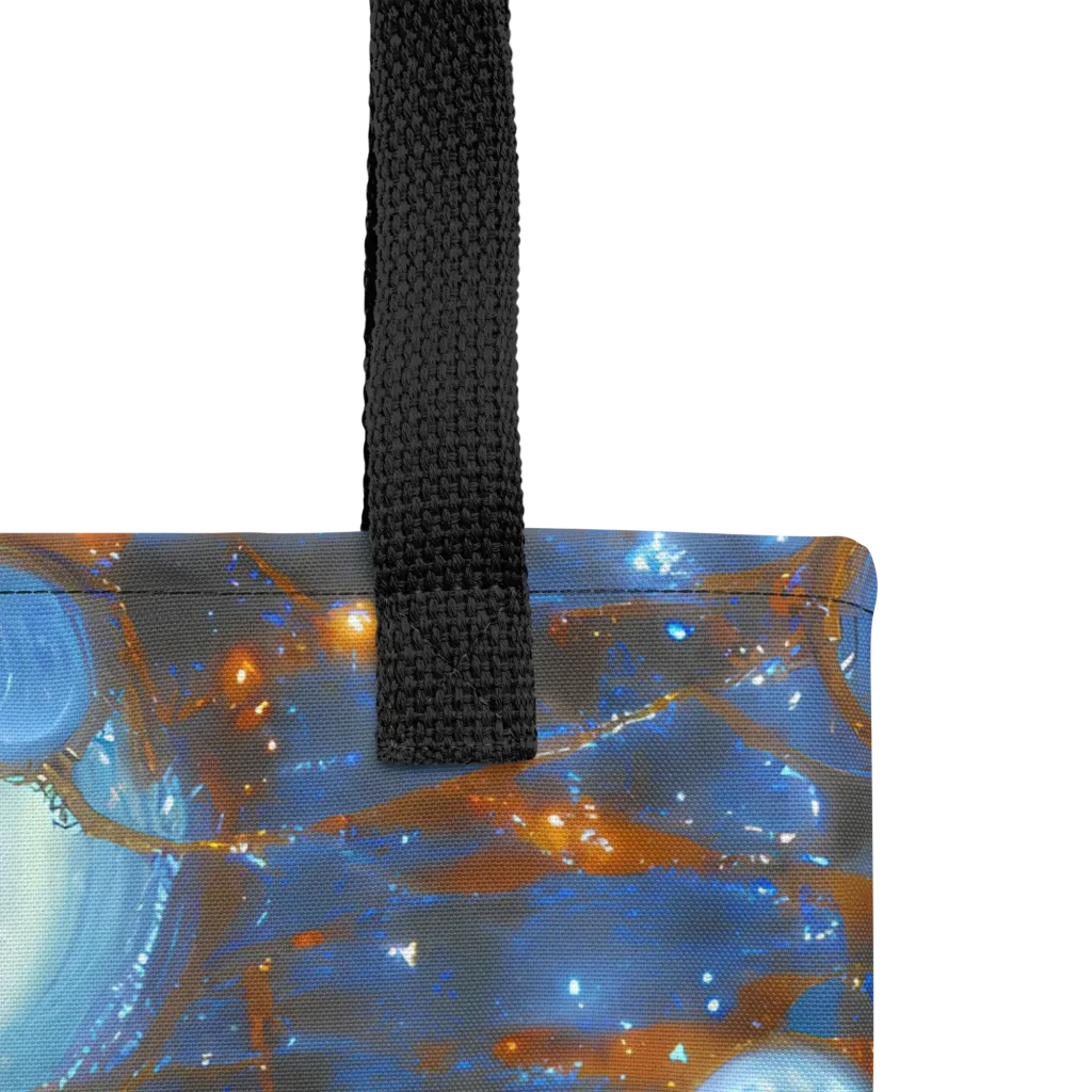Azure Event Horizon on Tote Bag — Product details
