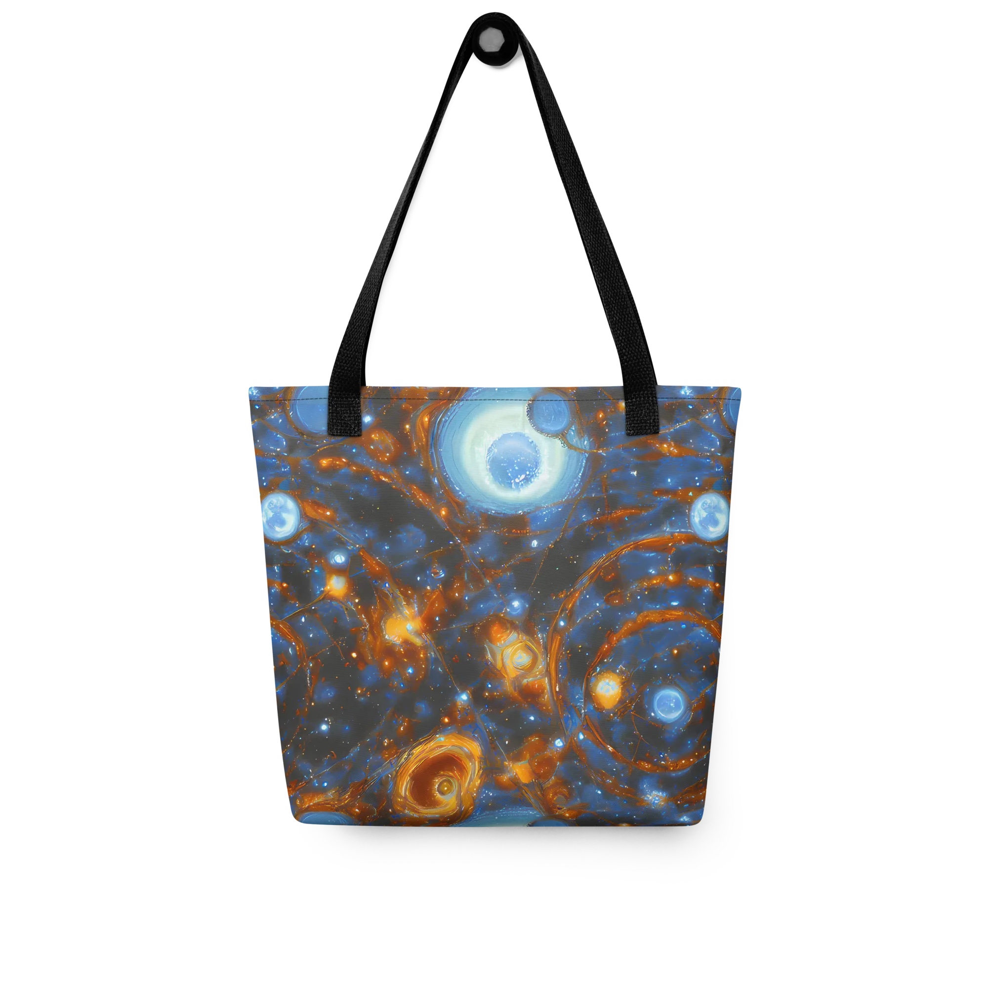 Azure Event Horizon on Tote Bag — Front