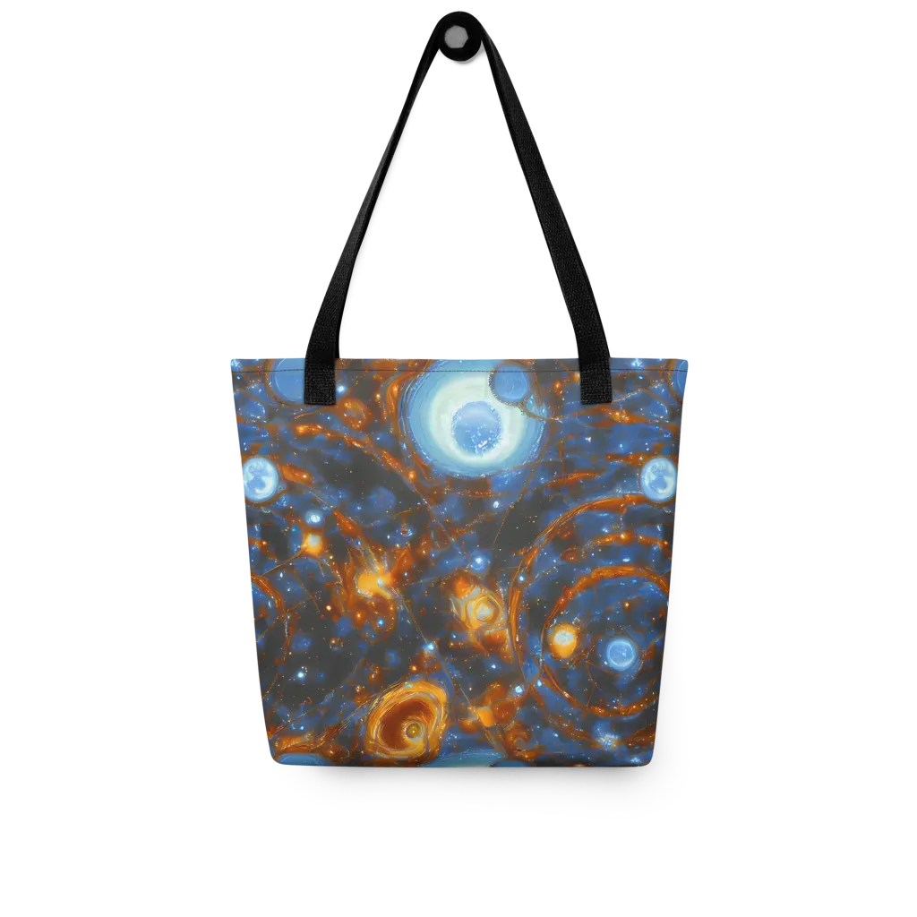 Azure Event Horizon on Tote Bag — Front