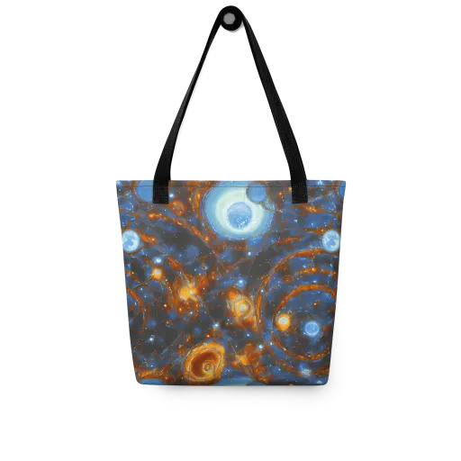 Azure Event Horizon on a Tote Bag