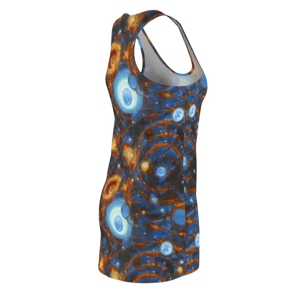 Azure Event Horizon on Racerback Dress — Back Side
