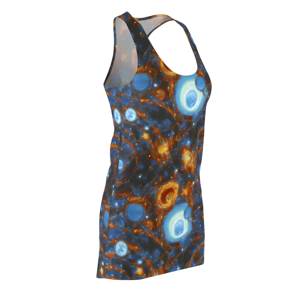 Azure Event Horizon on Racerback Dress — Front Side