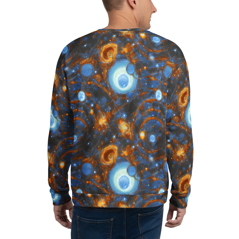 Azure Event Horizon on Sweatshirt — Back