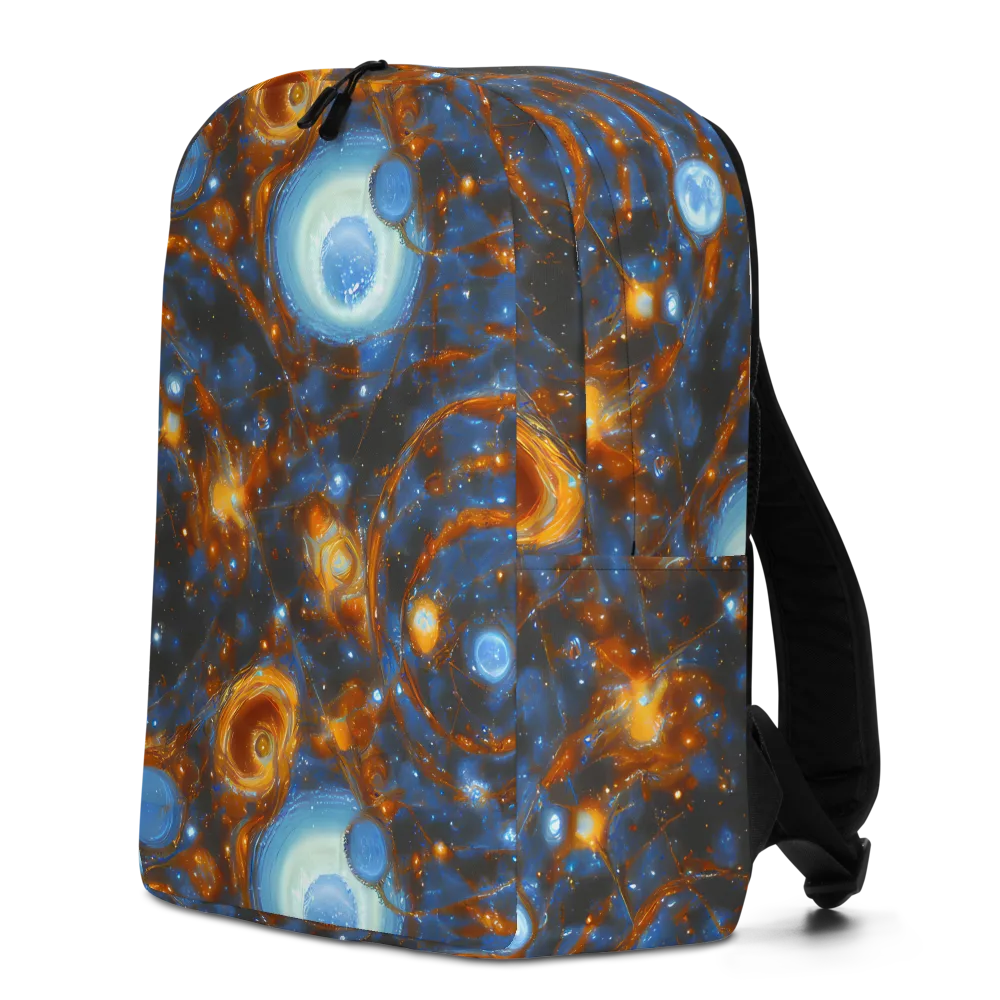 Azure Event Horizon on Minimalist Backpack — Left