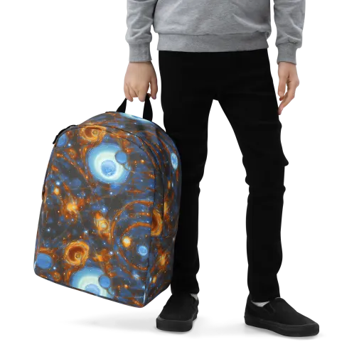 Azure Event Horizon on a Minimalist Backpack