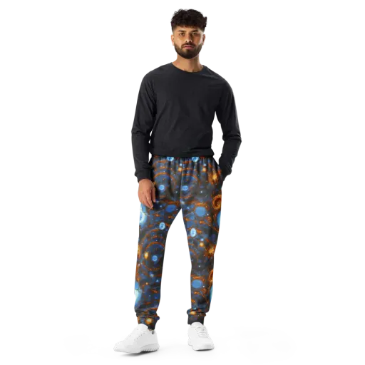 Azure Event Horizon on a Men's Joggers