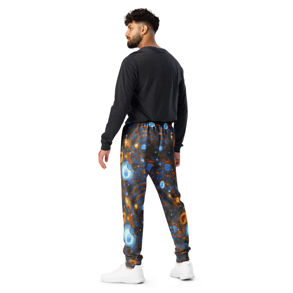 Azure Event Horizon on Men's Joggers — Back