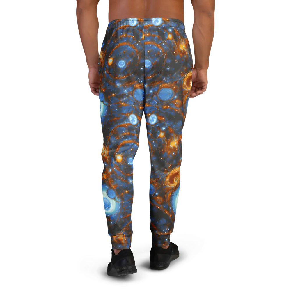Azure Event Horizon on Men's Joggers — Back