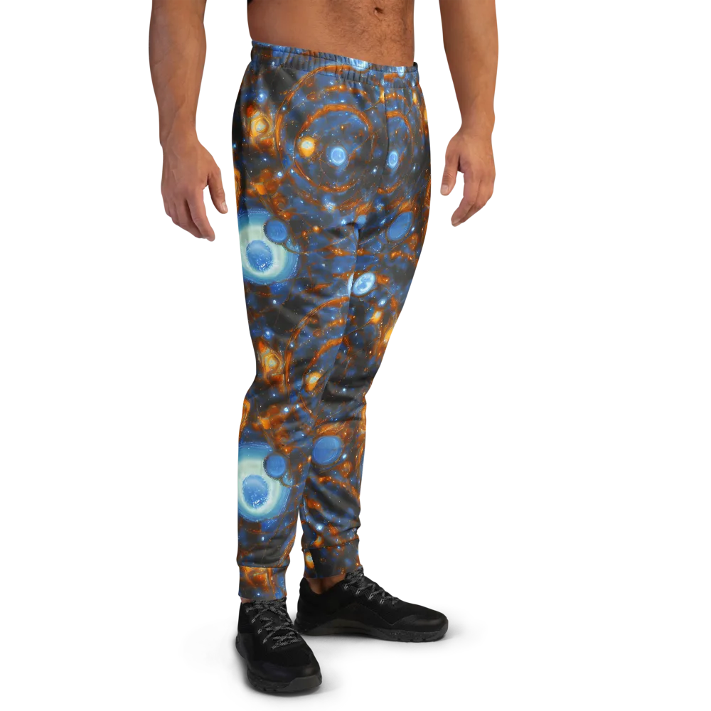 Azure Event Horizon on Men's Joggers — Right