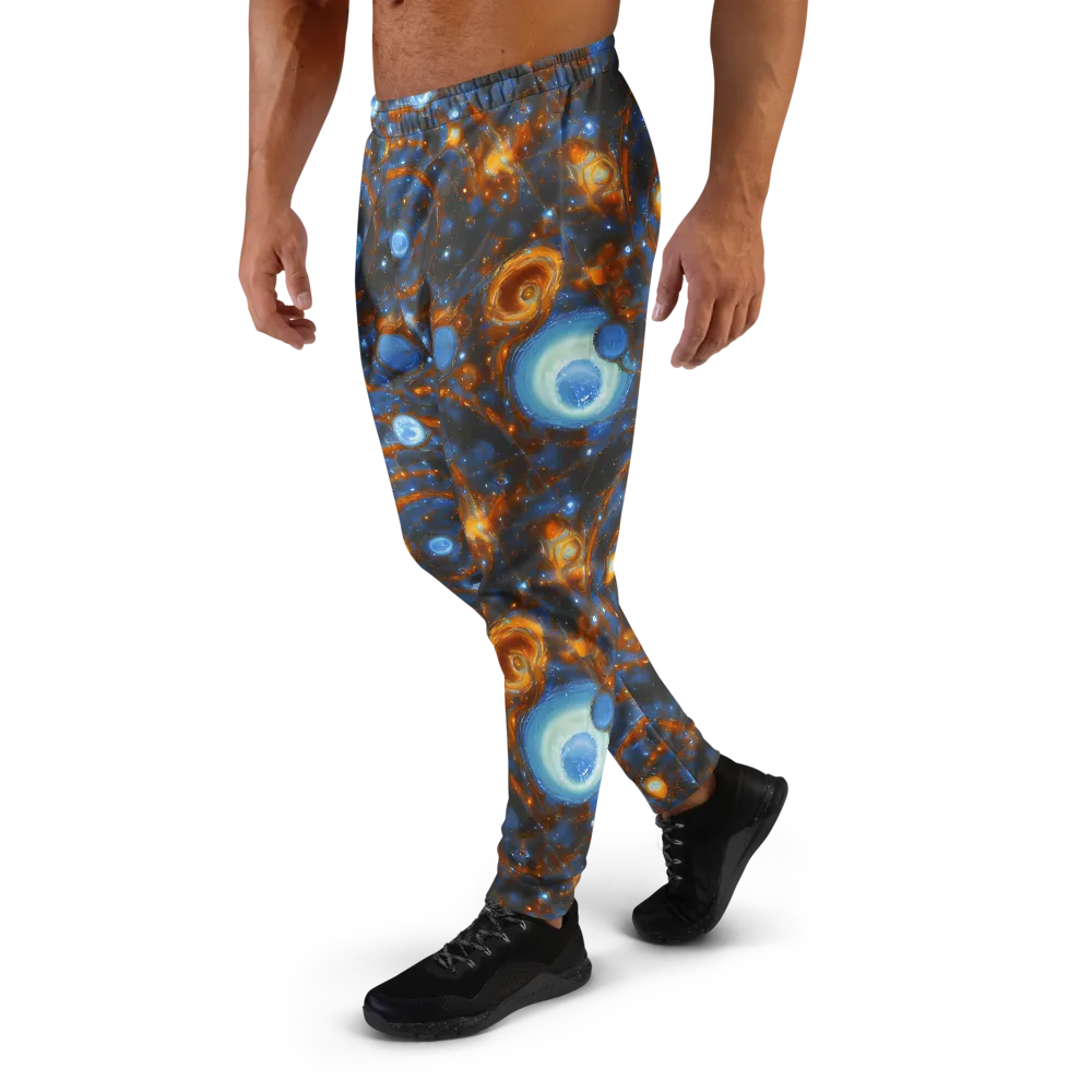 Azure Event Horizon on Men's Joggers — Left
