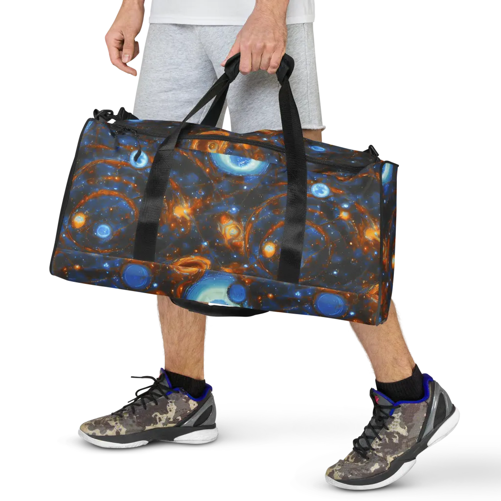 Azure Event Horizon on Duffle Bag — Front