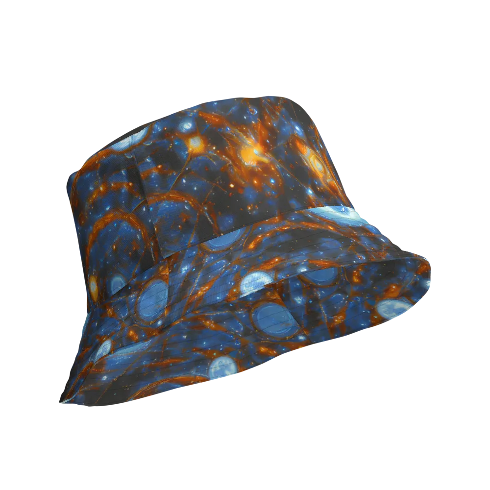 Azure Event Horizon on Reversible Bucket Hat — Product details Outside