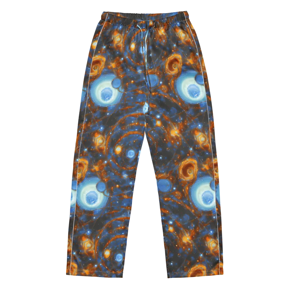 Azure Event Horizon on Women's Pajama Pants — Front