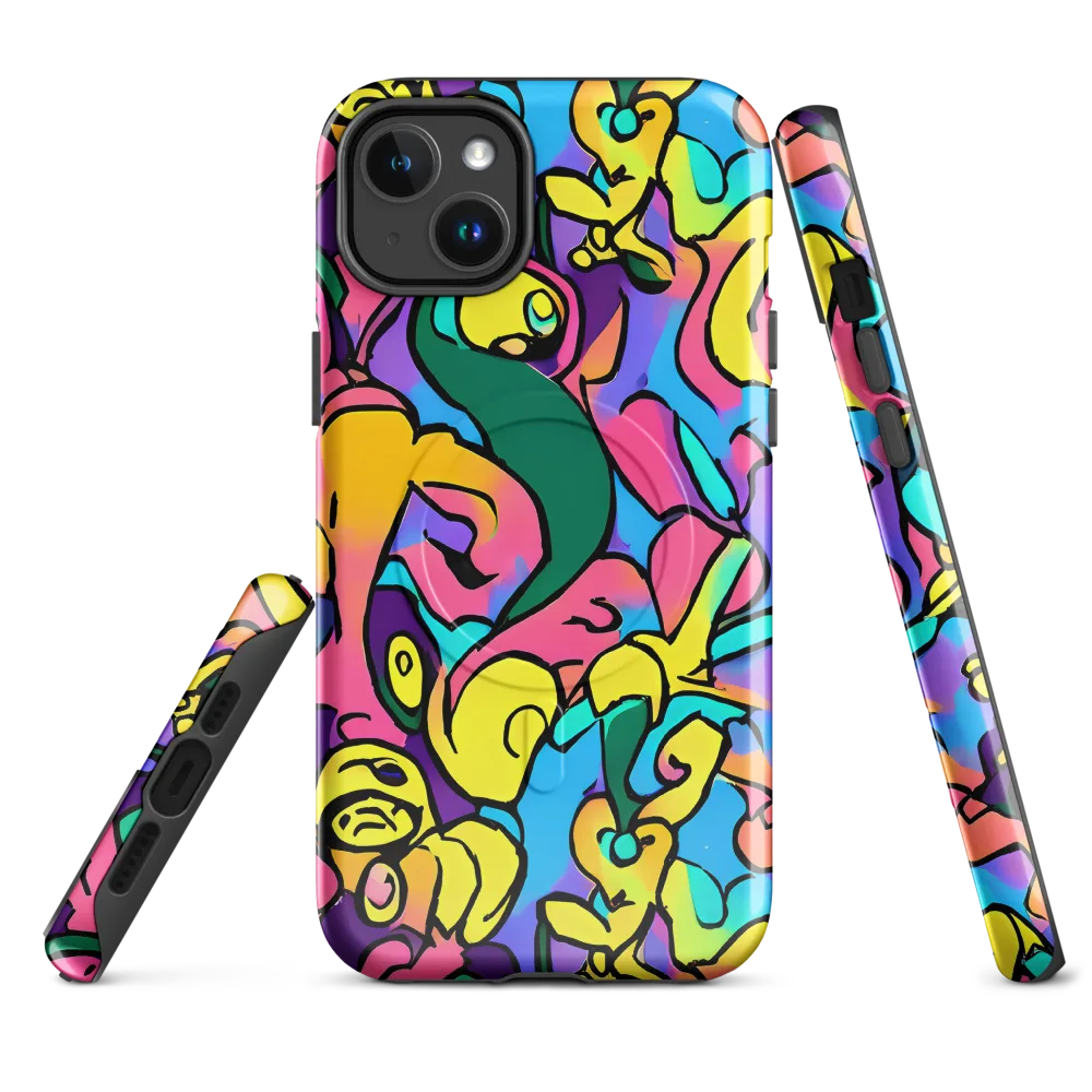 Chromatic Mischief on MagSafe Tough Case for iPhone® — Front