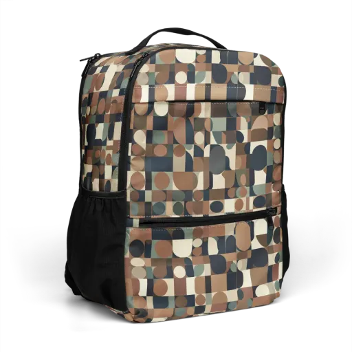 Café Geometry on a Utility Backpack