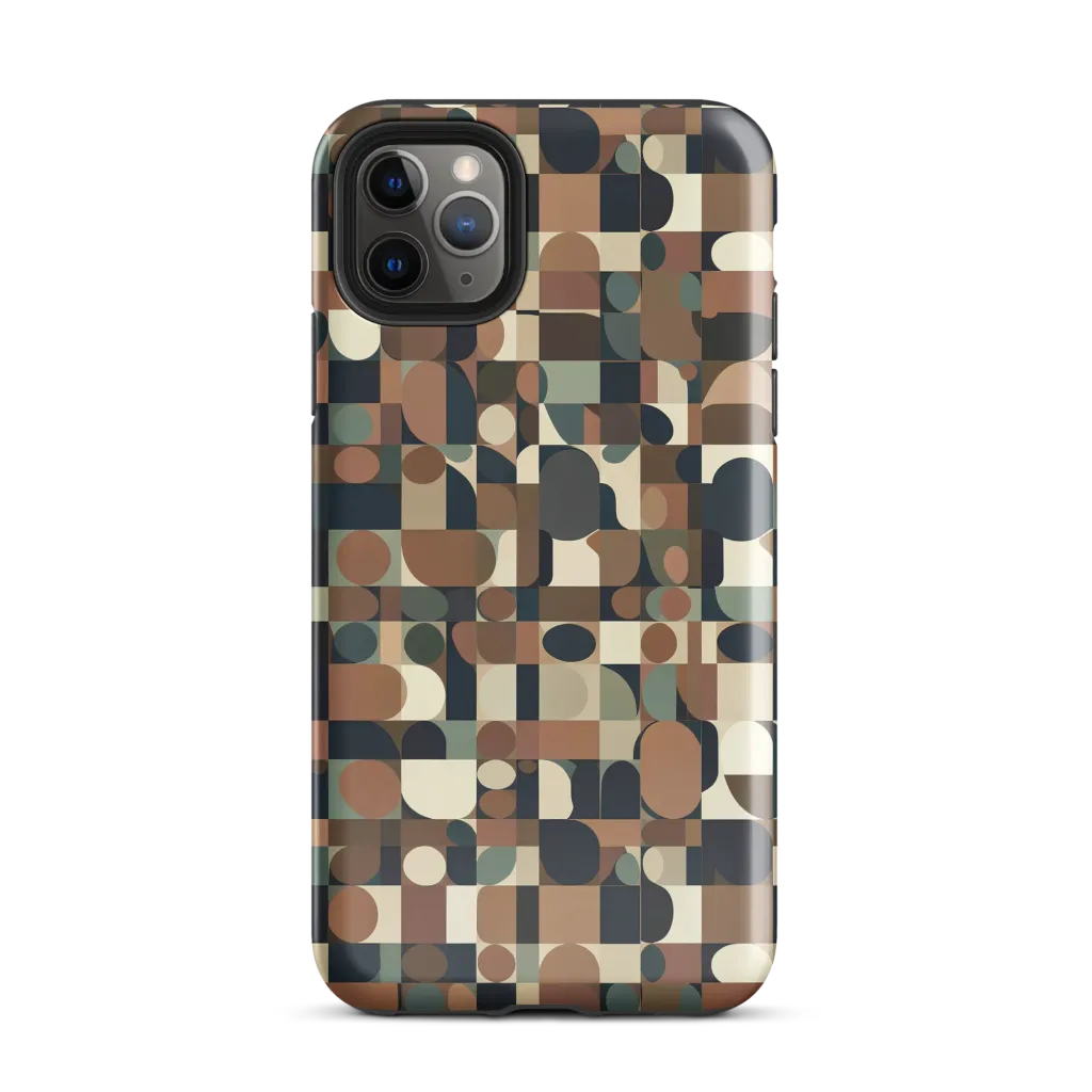 Café Geometry on Tough Case for iPhone® — Front