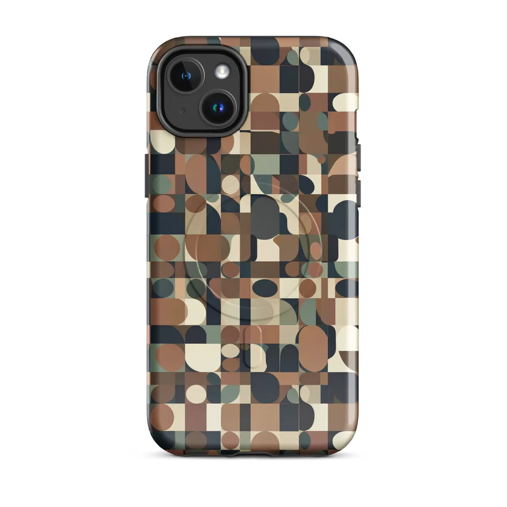 Café Geometry on MagSafe Tough Case for iPhone® — Front