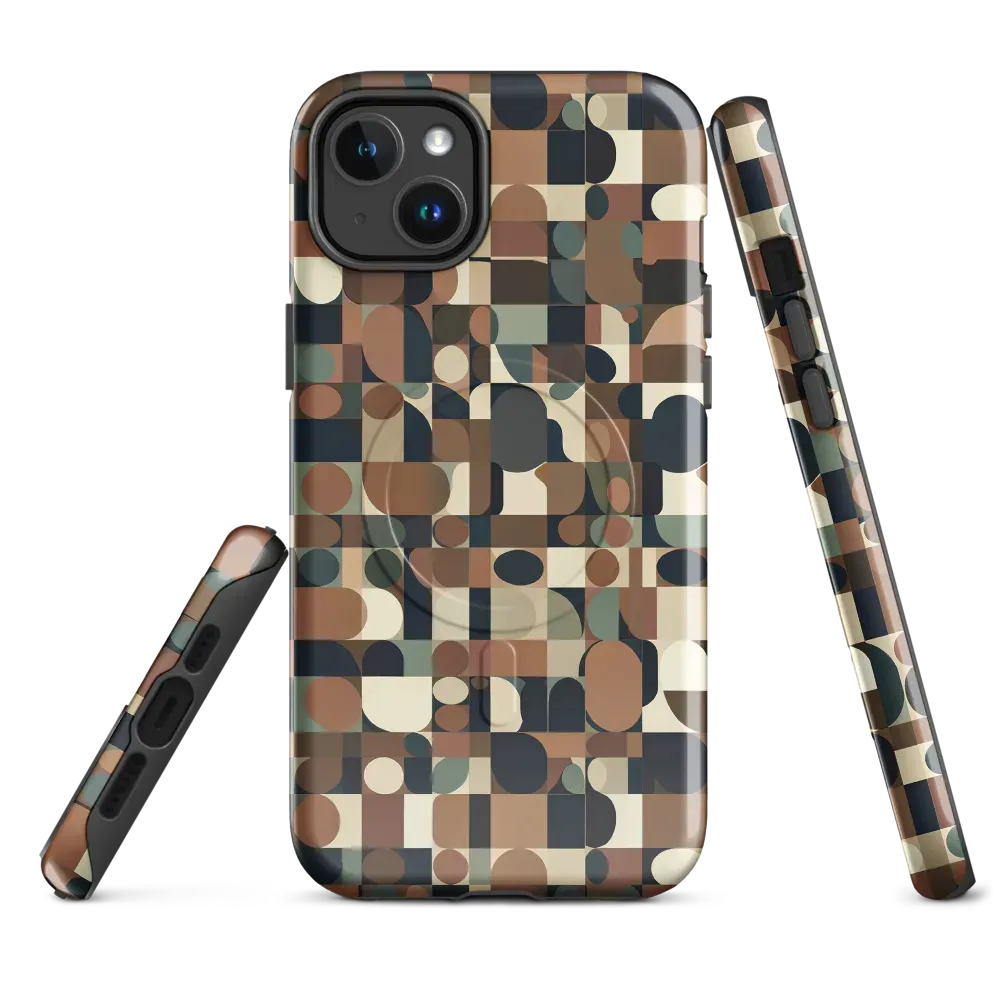 Café Geometry on MagSafe Tough Case for iPhone® — Front