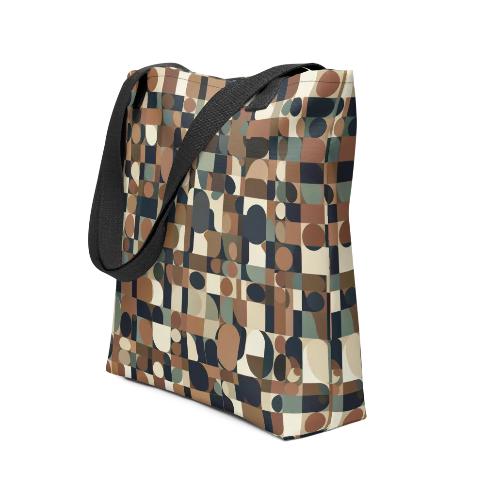 Café Geometry on Tote Bag — Front
