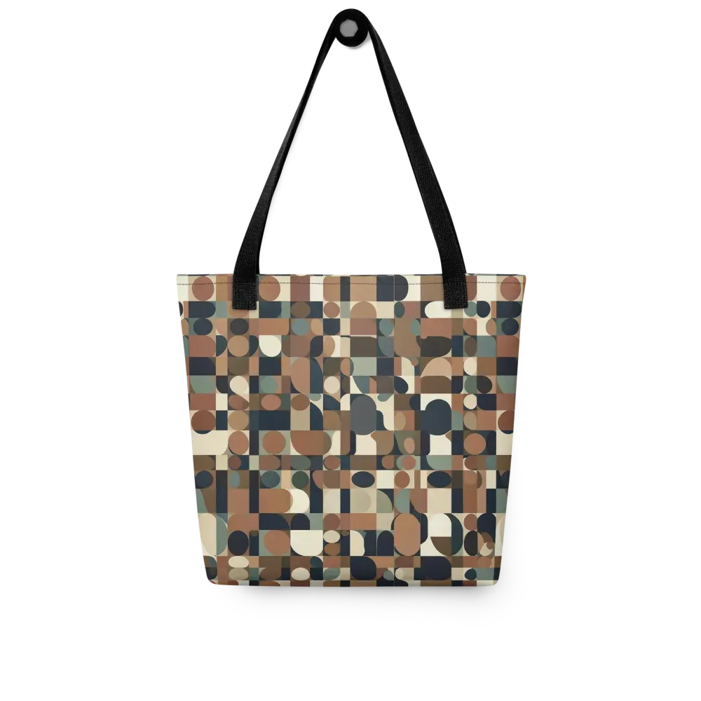 Café Geometry on Tote Bag — Front