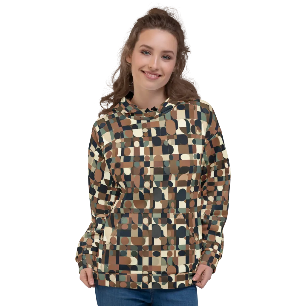 Café Geometry on Hoodie — Front