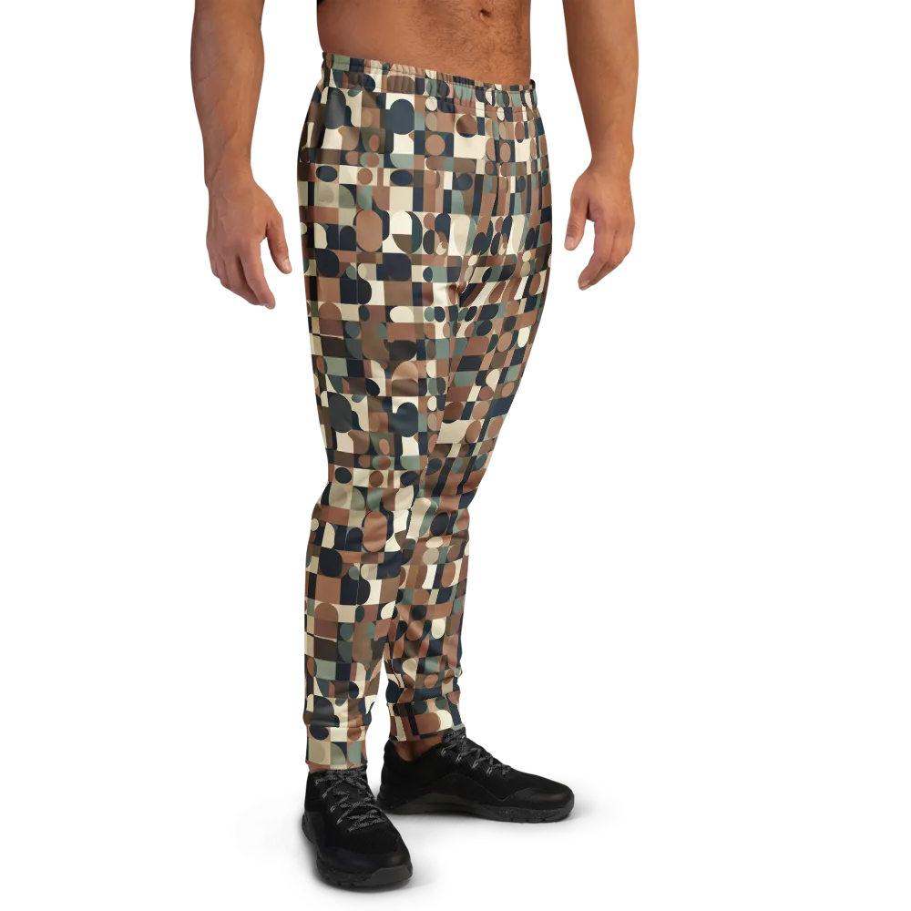 Café Geometry on Men's Joggers — Right