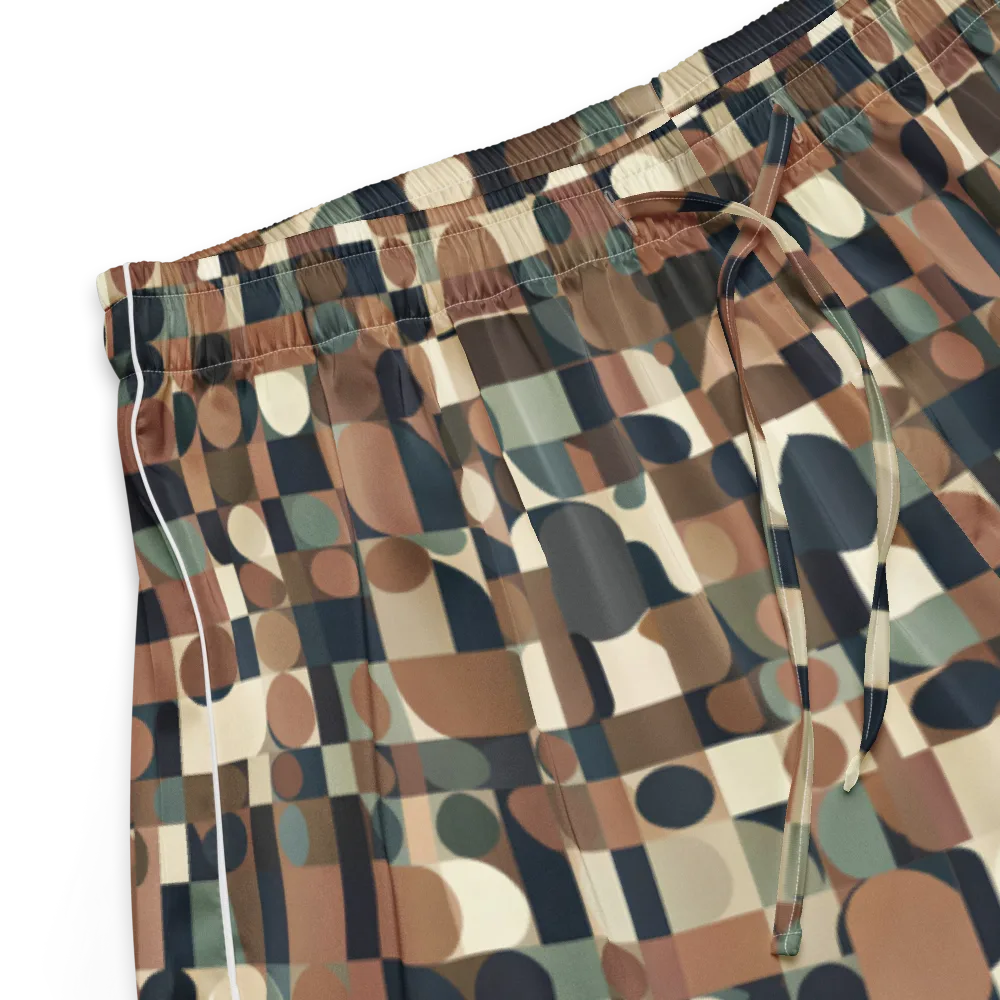 Café Geometry on Women's Pajama Shorts — Product details