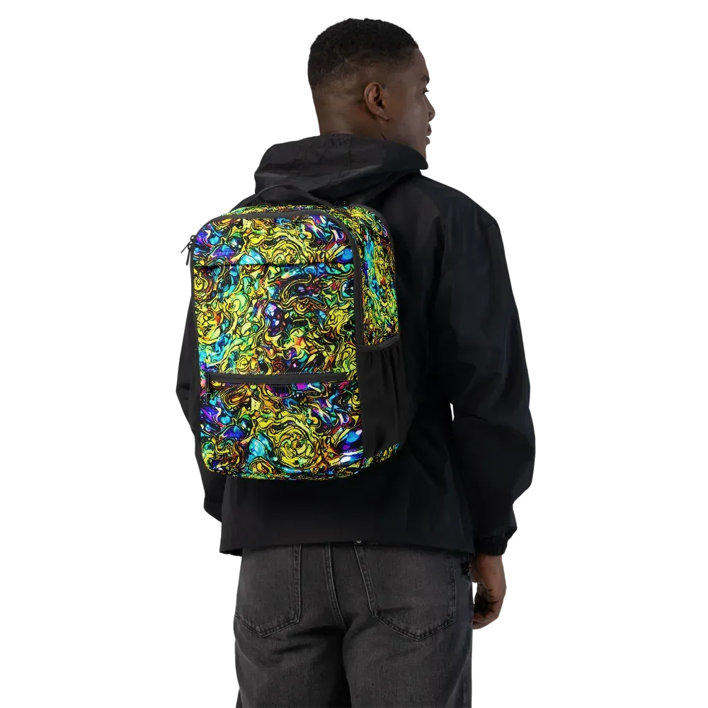 Signal Storm on Utility Backpack — Back