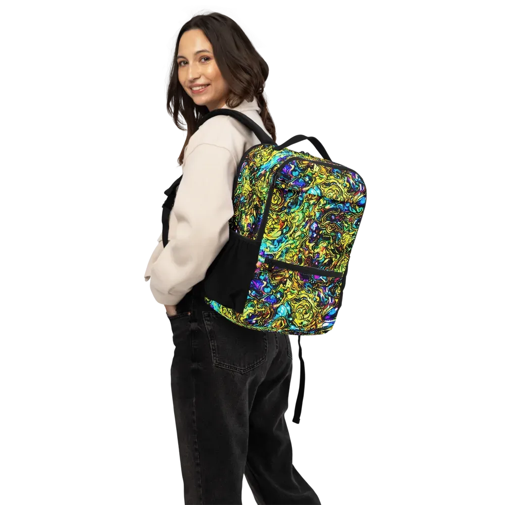 Signal Storm on Utility Backpack — Back