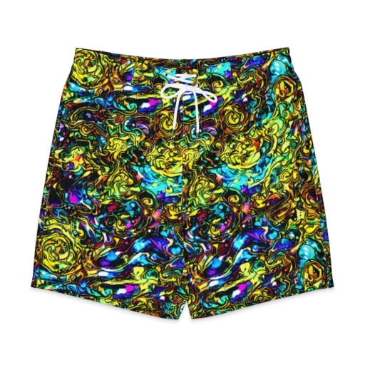 Signal Storm on a Men's Board Shorts