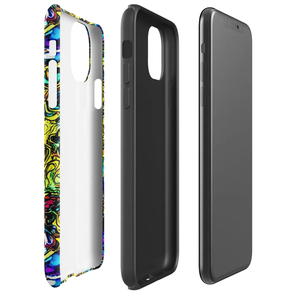 Signal Storm on Tough Case for iPhone® — Right