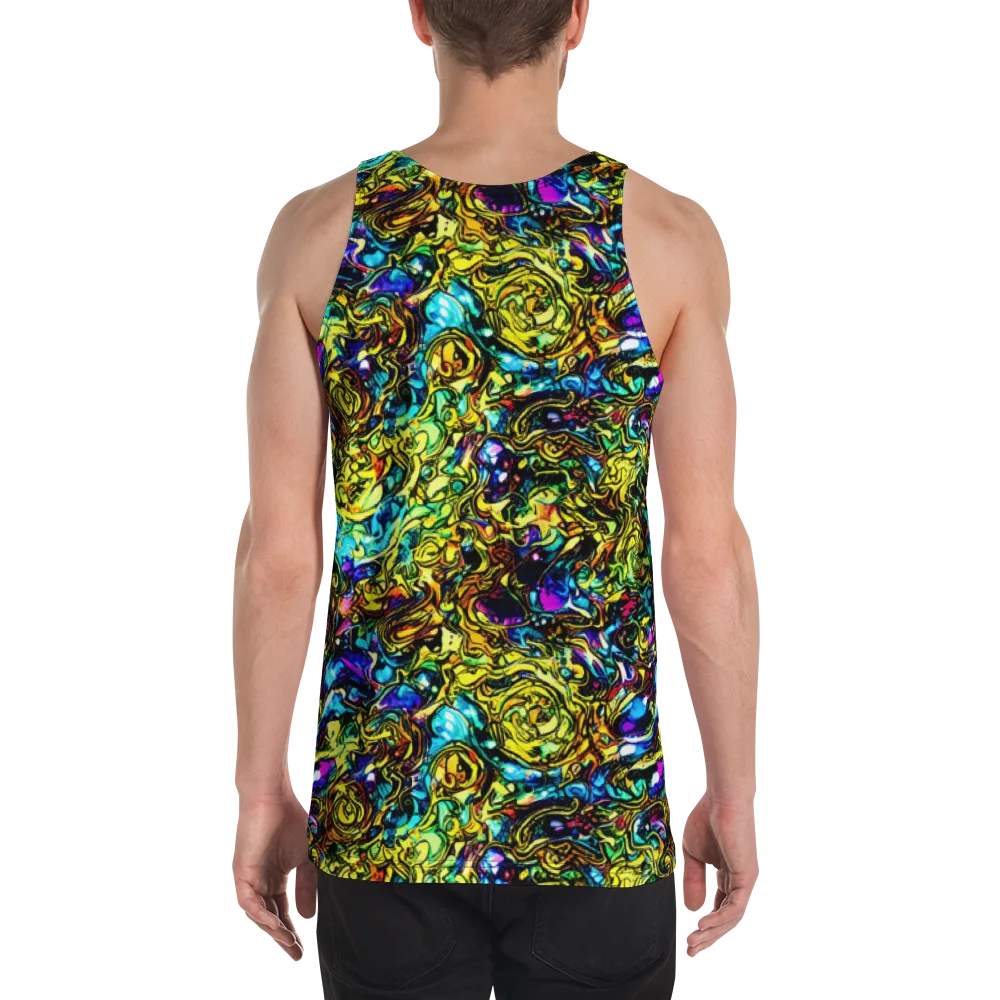 Signal Storm on Men's Tank Top — Back