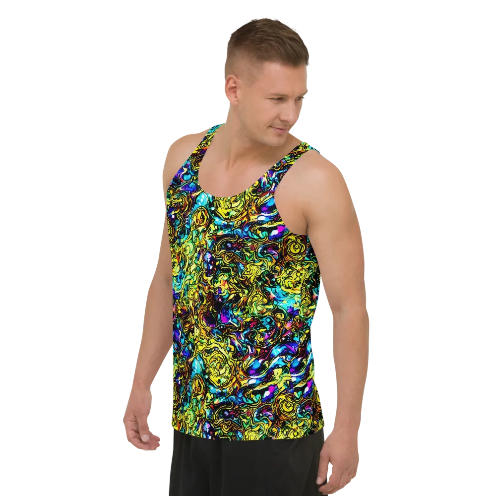 Signal Storm on Men's Tank Top — Left Front