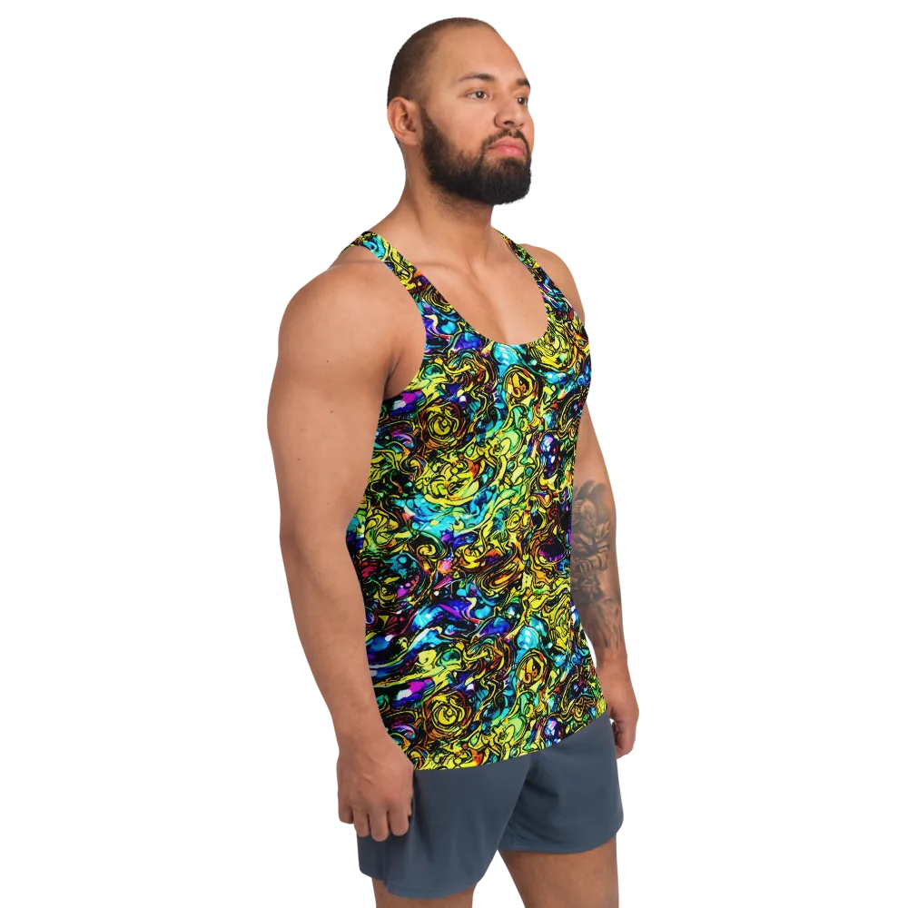 Signal Storm on Men's Tank Top — Right Front