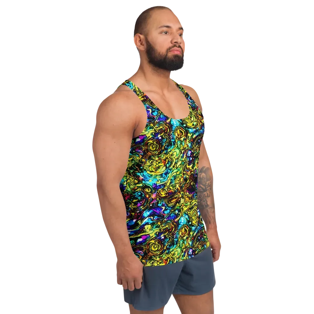 Signal Storm on Men's Tank Top — Right Front