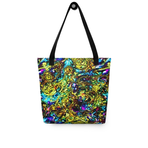 Signal Storm on a Tote Bag