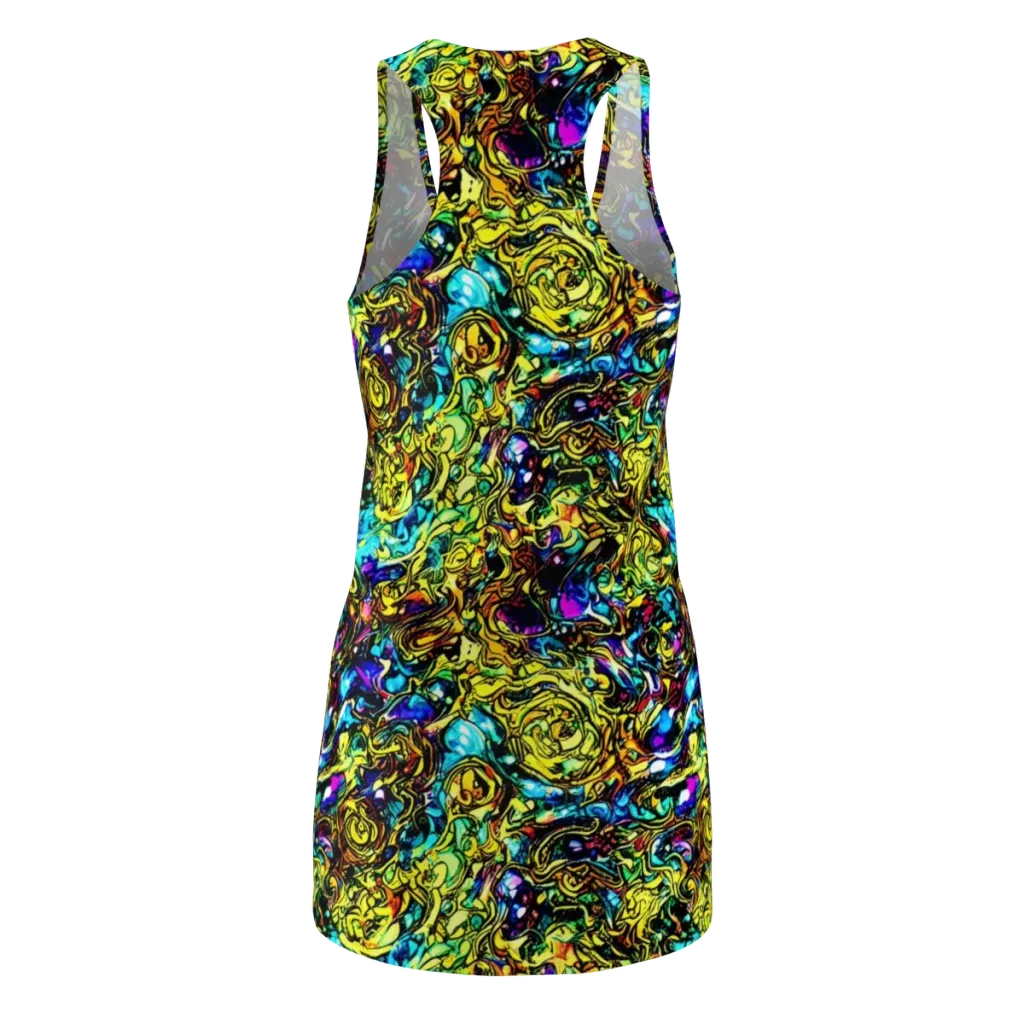 Signal Storm on Racerback Dress — Back