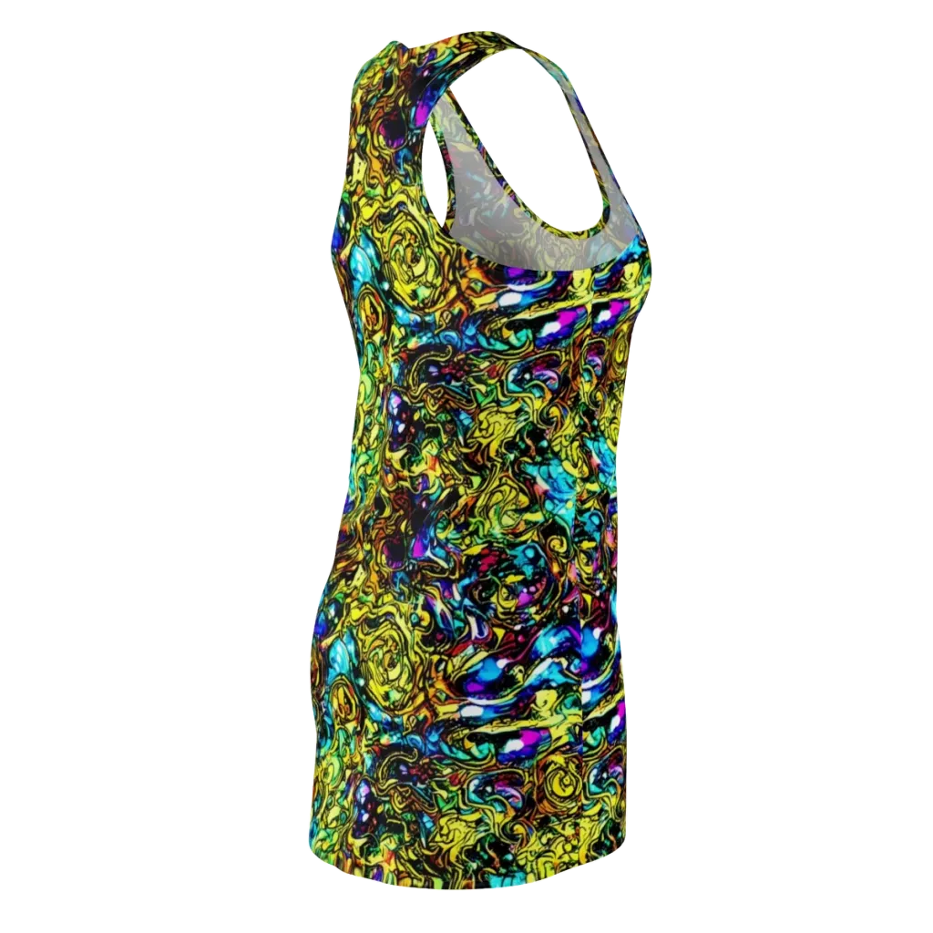 Signal Storm on Racerback Dress — Back Side