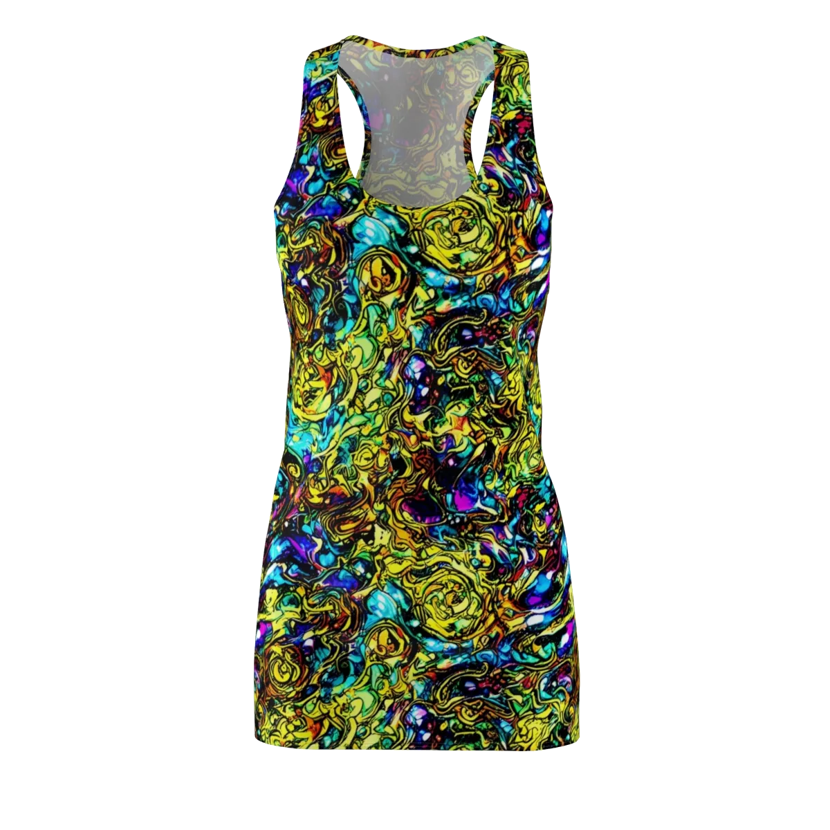 Signal Storm on Racerback Dress — Front