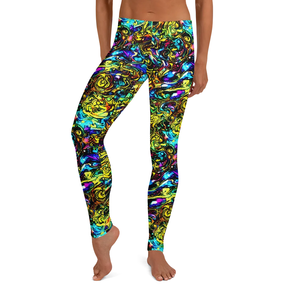 Signal Storm on Leggings — Front