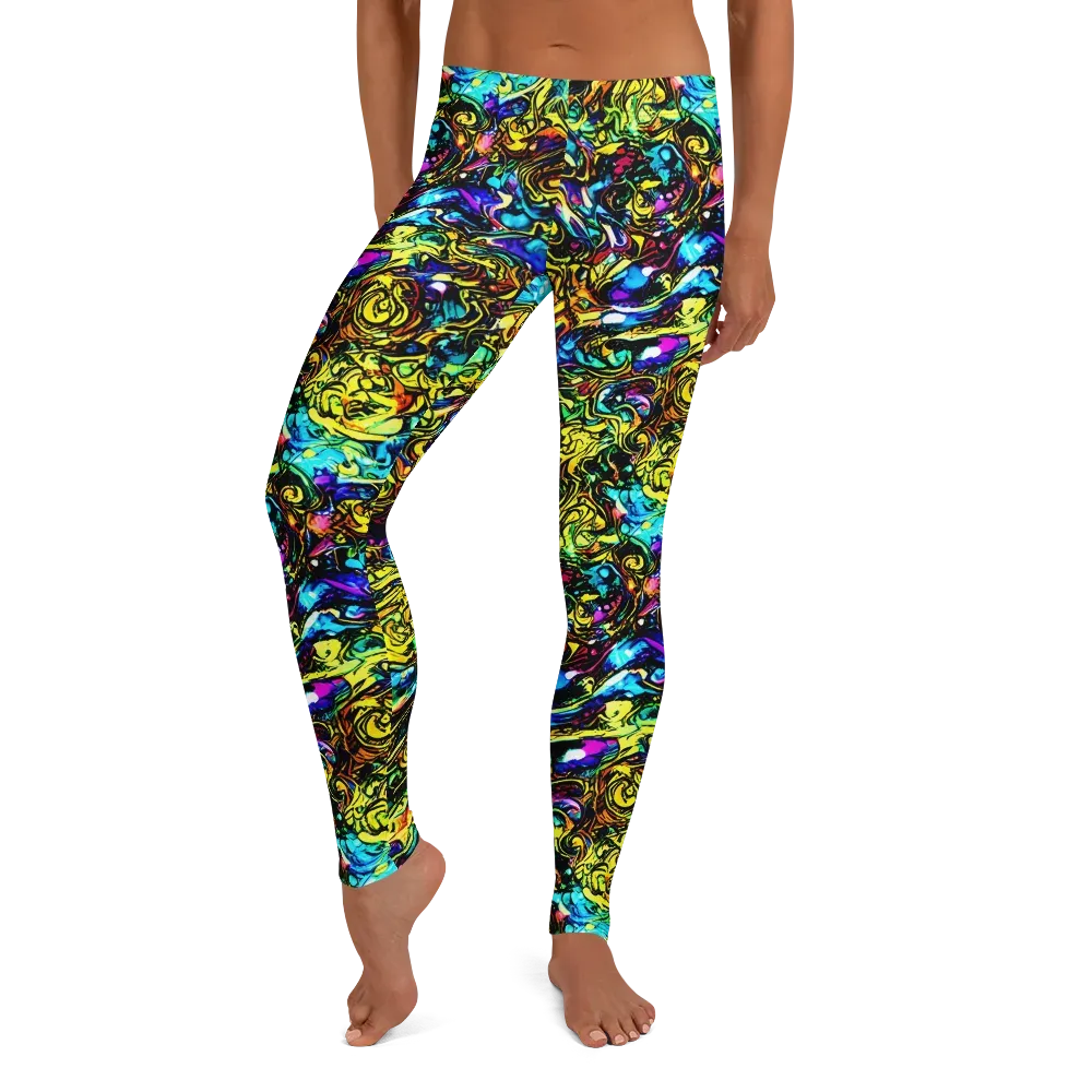 Signal Storm on Leggings — Front