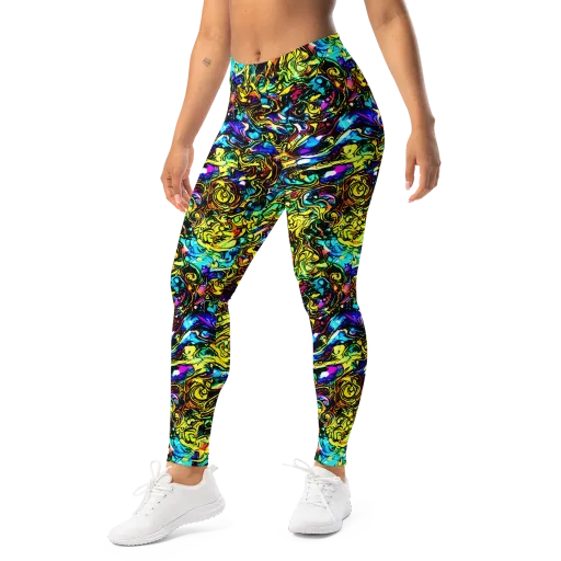 Signal Storm on a Leggings