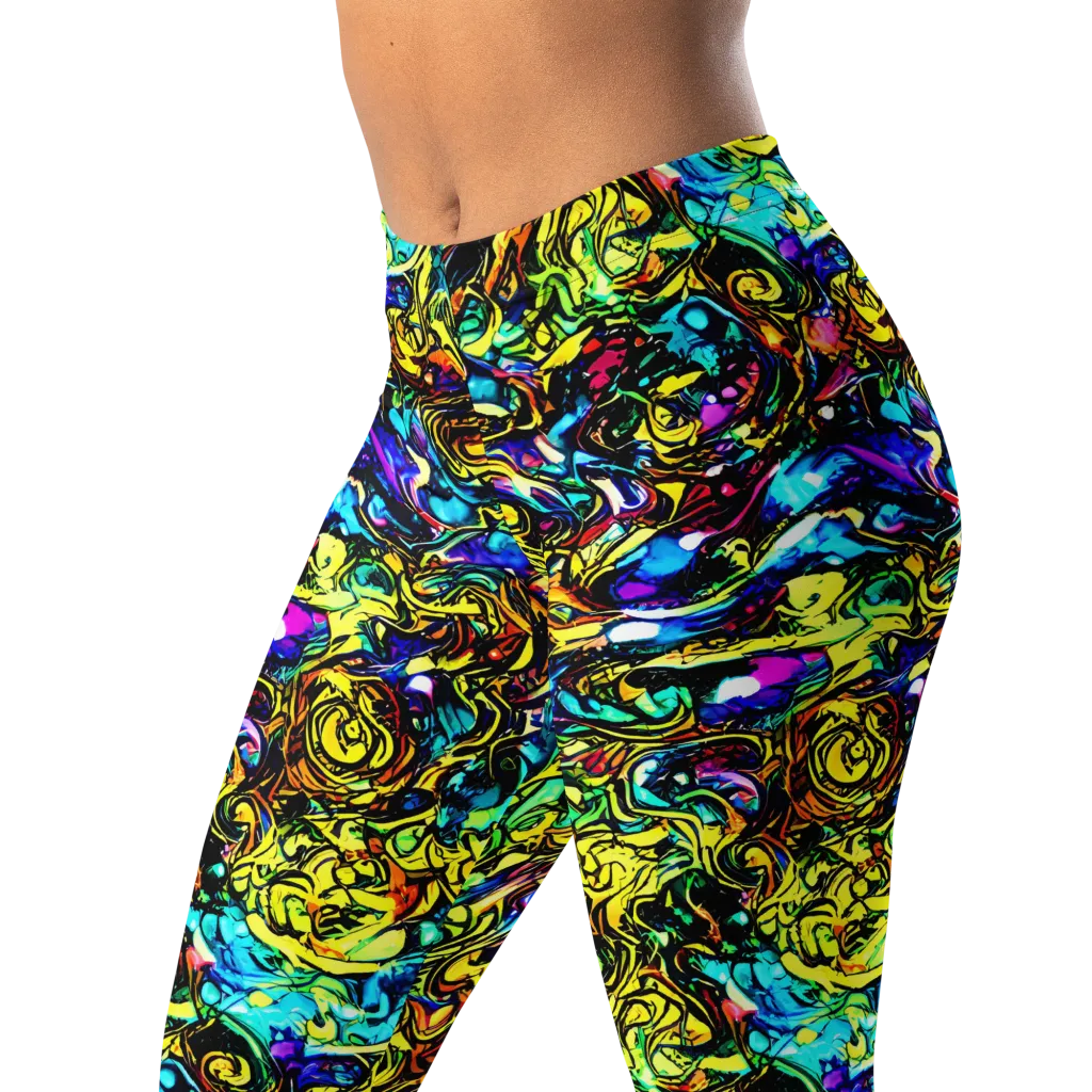 Signal Storm on Leggings — Left Front