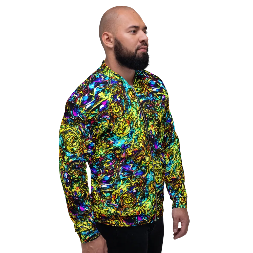 Signal Storm on Bomber Jacket — Right