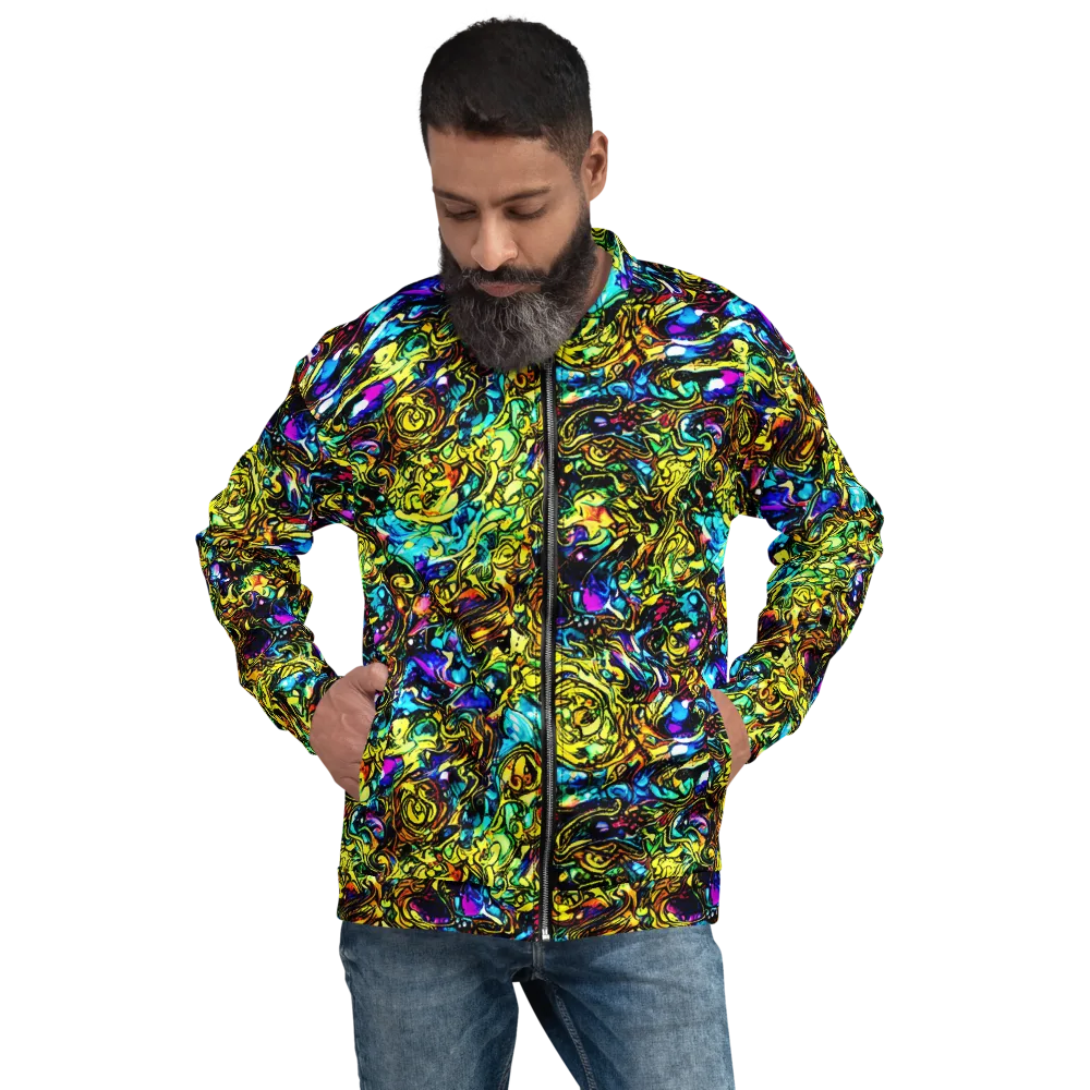 Signal Storm on Bomber Jacket — Front