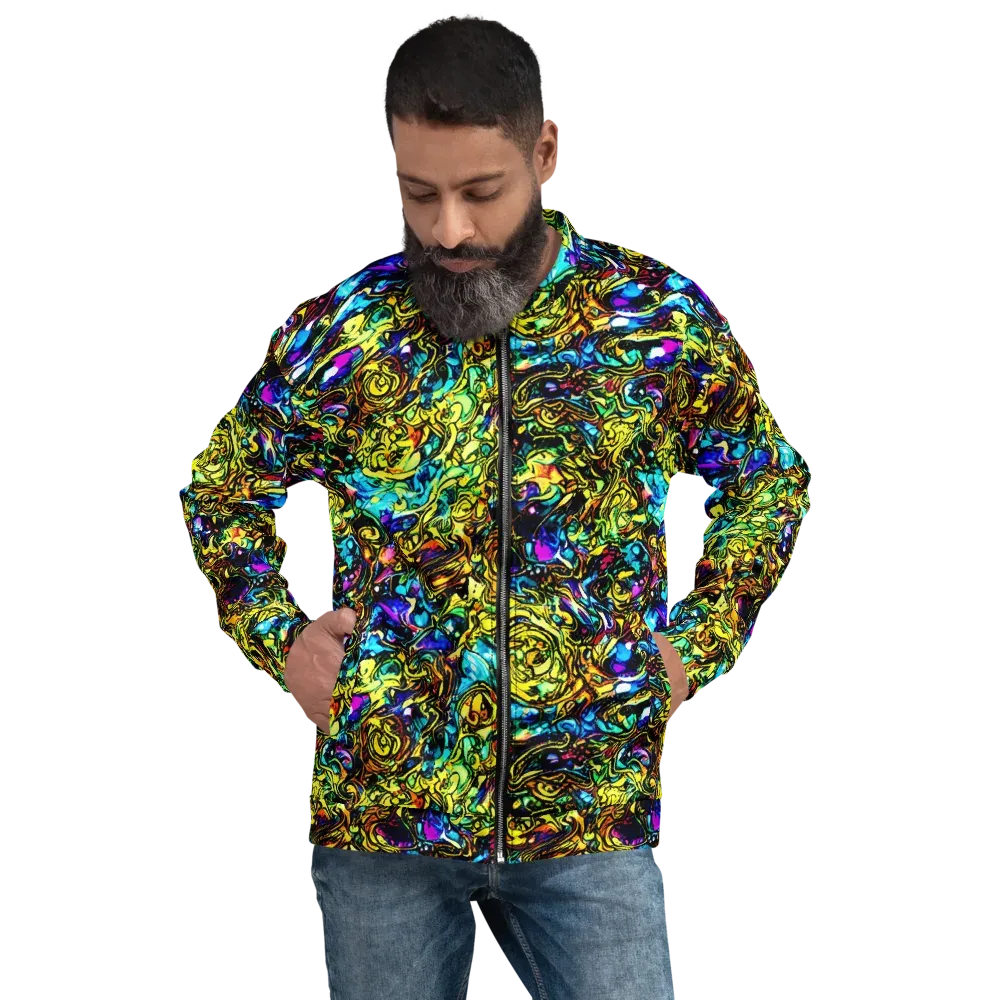 Signal Storm on Bomber Jacket — Front