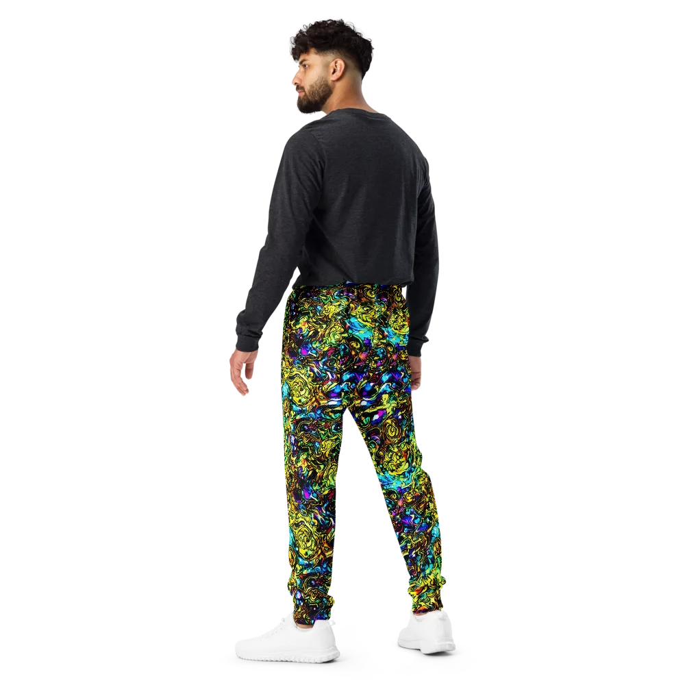 Signal Storm on Men's Joggers — Back