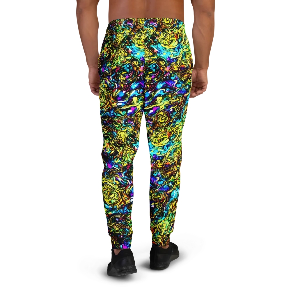 Signal Storm on Men's Joggers — Back